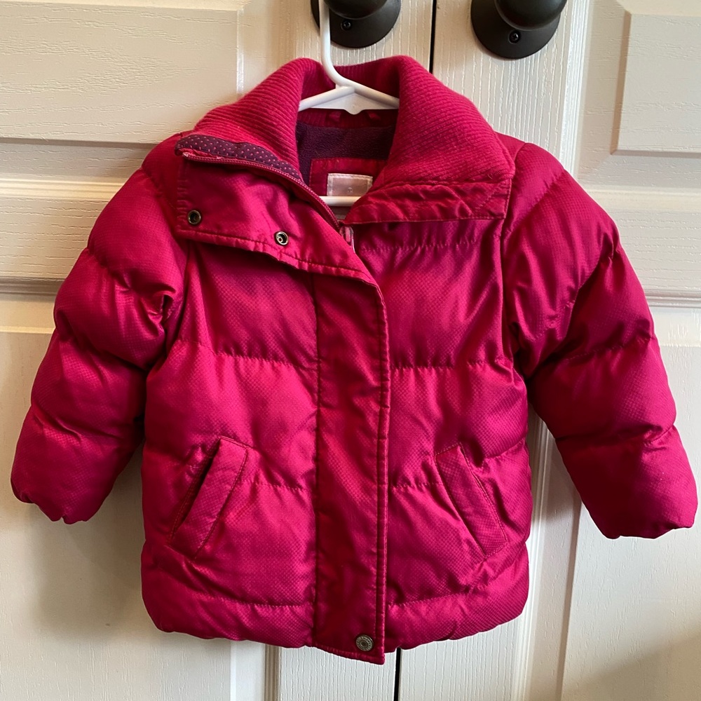 Old navy pink toddler jacket - 18-24mo